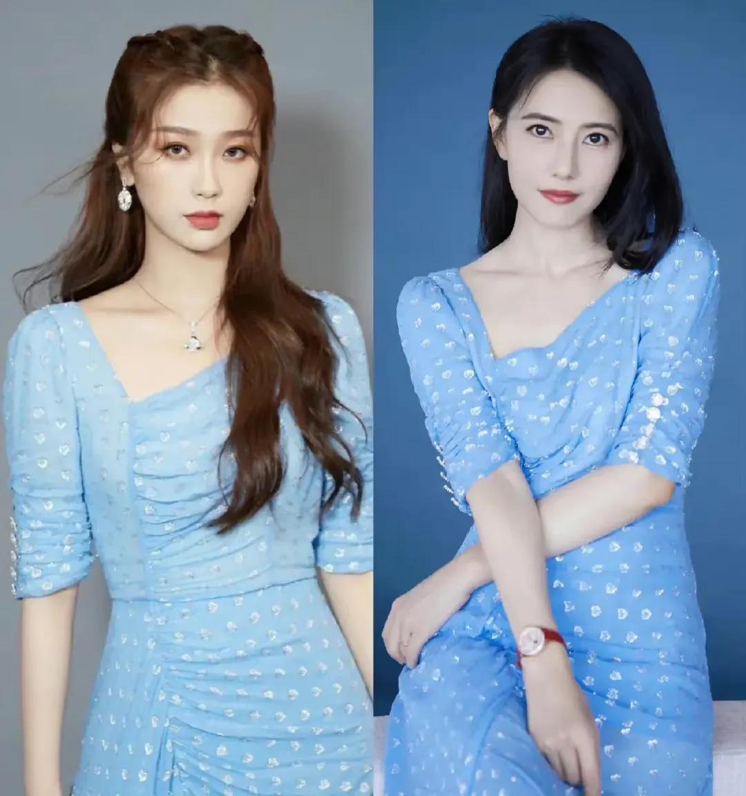 且看女星的撞衫造型，究竟是百花齐放，还是有人“东施效颦”呢？