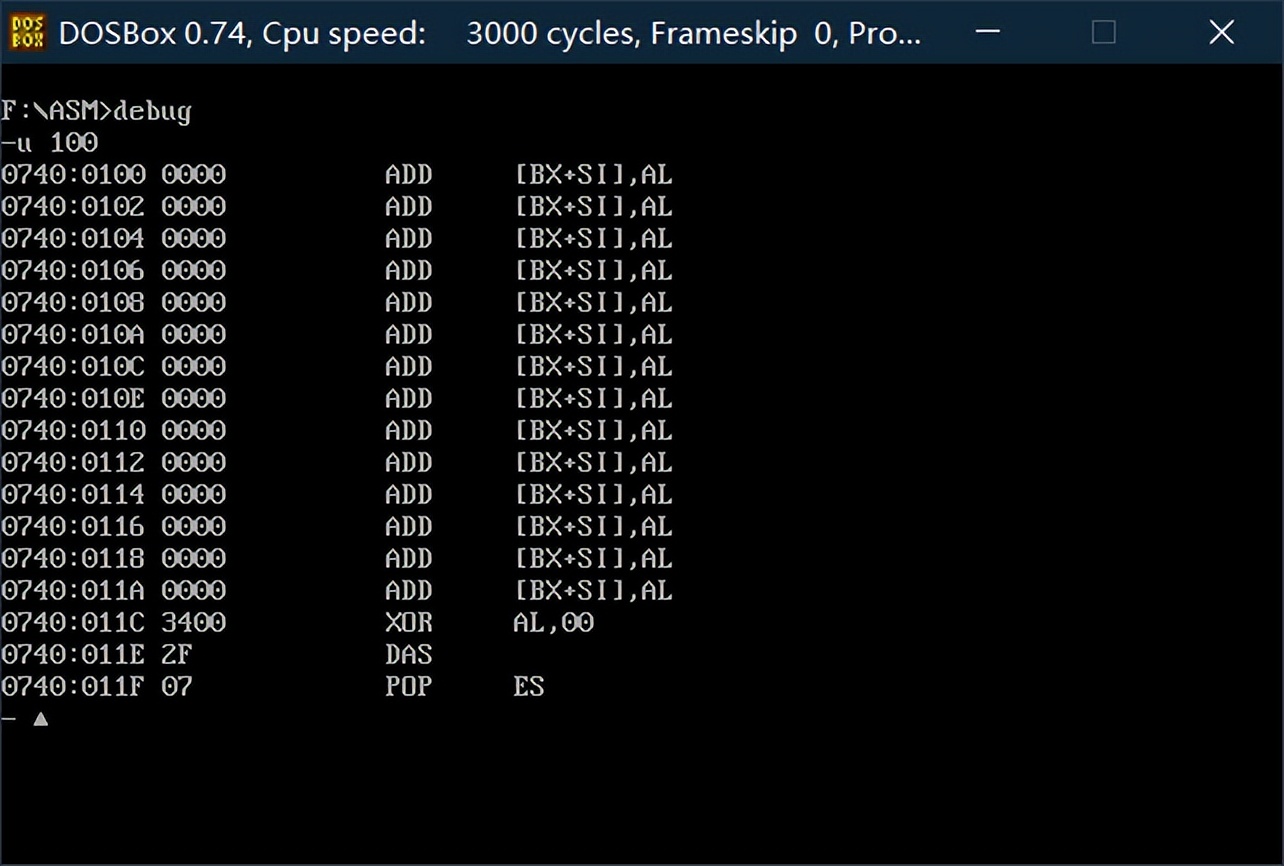Windows10下搭建匯編語言開發環境