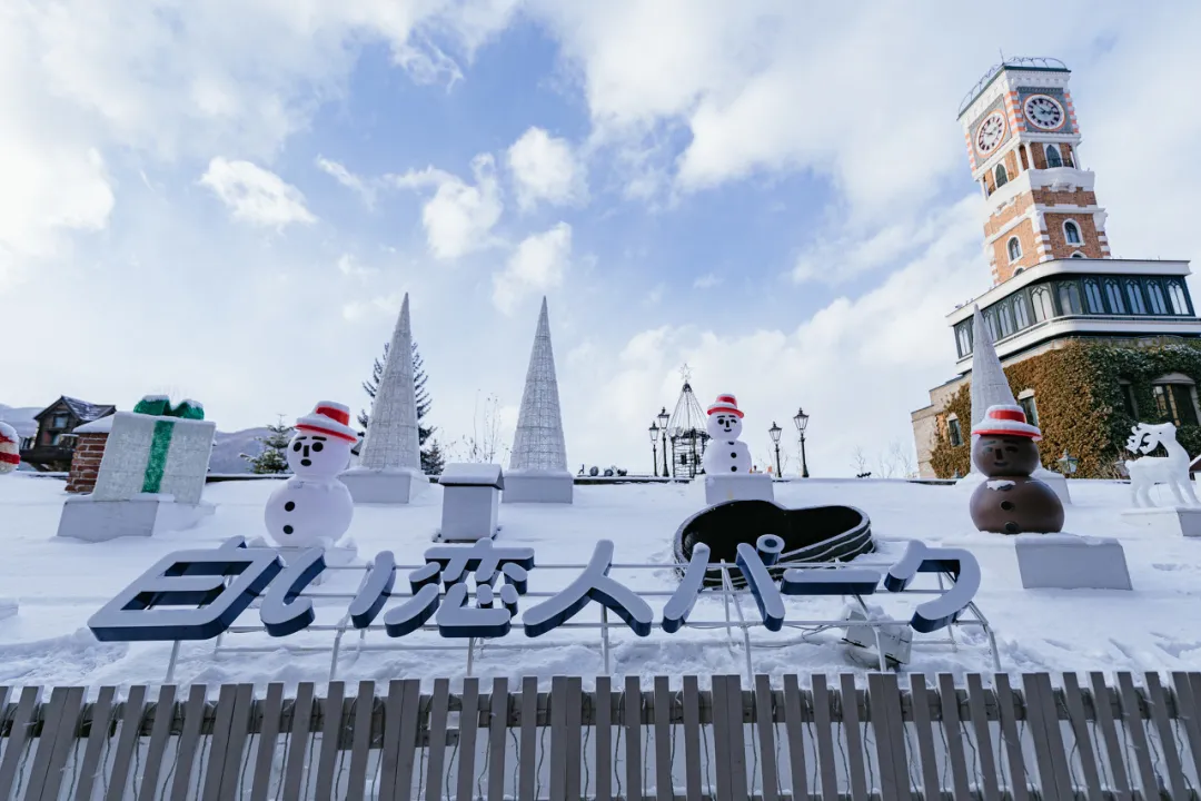 有一种浪漫，叫做北海道的鹅毛大雪