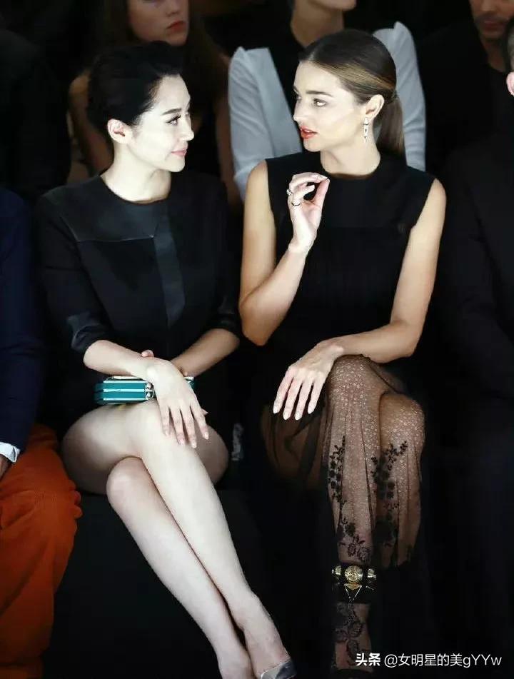 许晴和米兰达可儿坐在一起，谁更有气质
