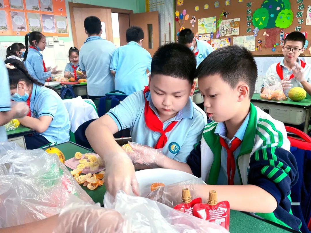 南湖小学举行“劳动教育实践周”主题活动