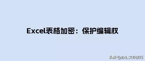 Excel表格加密(word表格内容怎么加密)