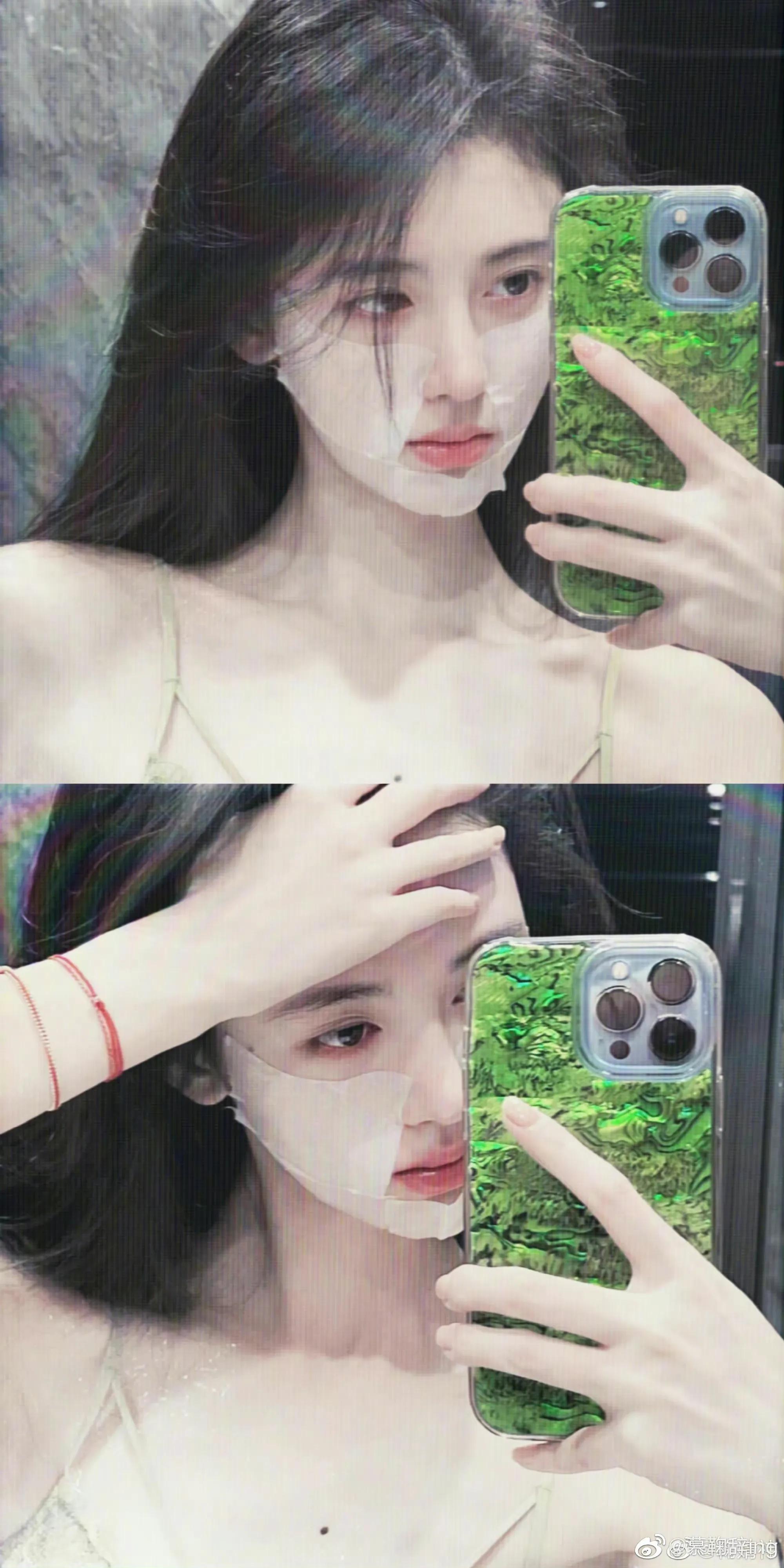 鞠婧祎小姐姐的拍照氛围感好绝啊