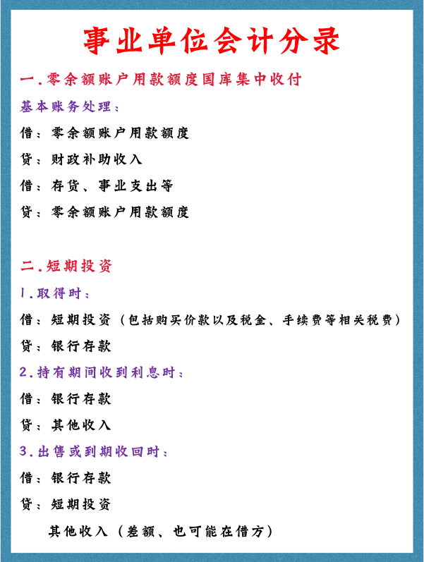 找到了找到了！各行业账务处理，跳槽哪个行业做会计都不怕了