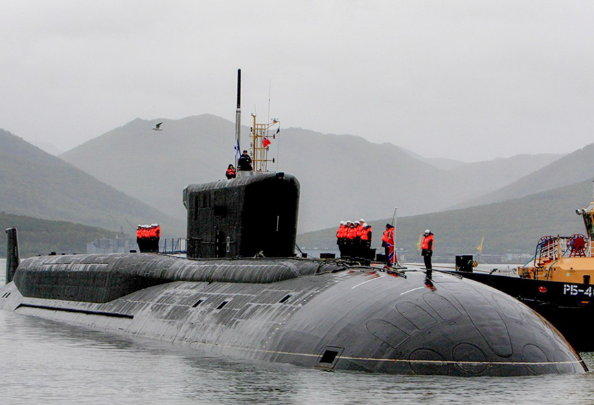 俄罗斯北风之神级战略核潜艇中国094战略核潜艇中国海军共有核潜艇16