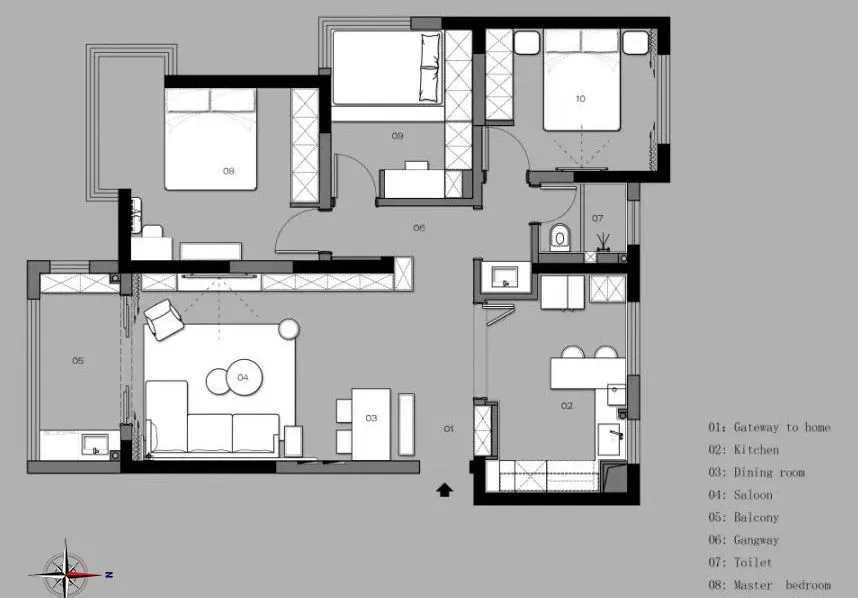 108平米现代简约婚房，喜欢这种简约线条打造的舒适感，很迷人-搜百答问答社区-海量知识等你来搜，搜你想知
