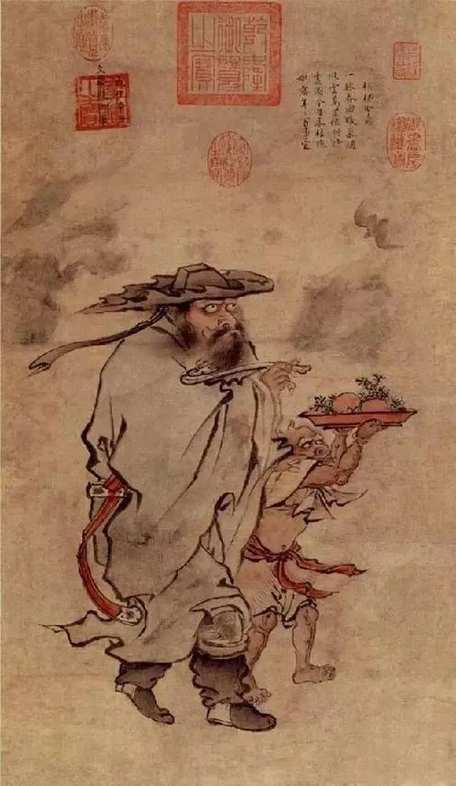 钟馗图片(国画钟馗欣赏129幅！喜欢的收藏)