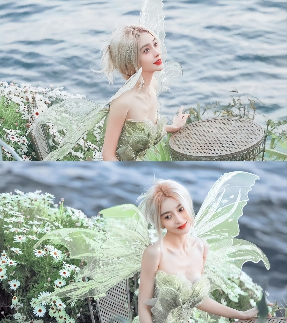 Angelababy十年容貌对比上热搜,整容争议不攻自破,33岁美貌依旧