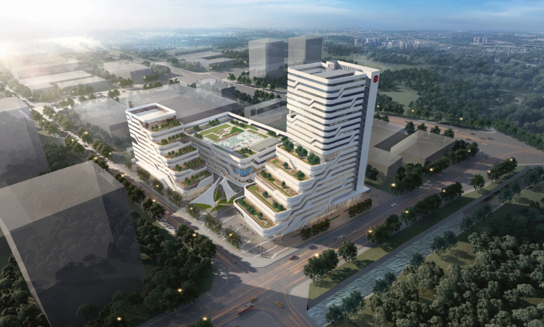 企业总部园区(广东盈骅总部,自由流动的产业园区设计 / 华阳国际)