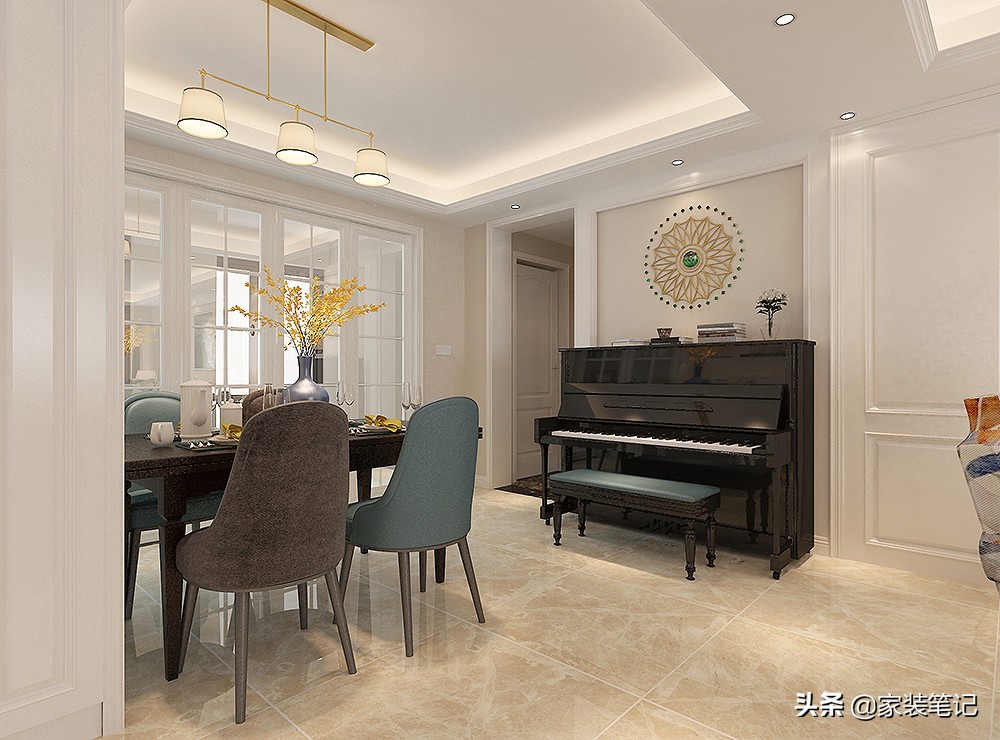 看了桂林夫妻的新房装修，让我喜欢上了美式风格，时尚前卫又实用