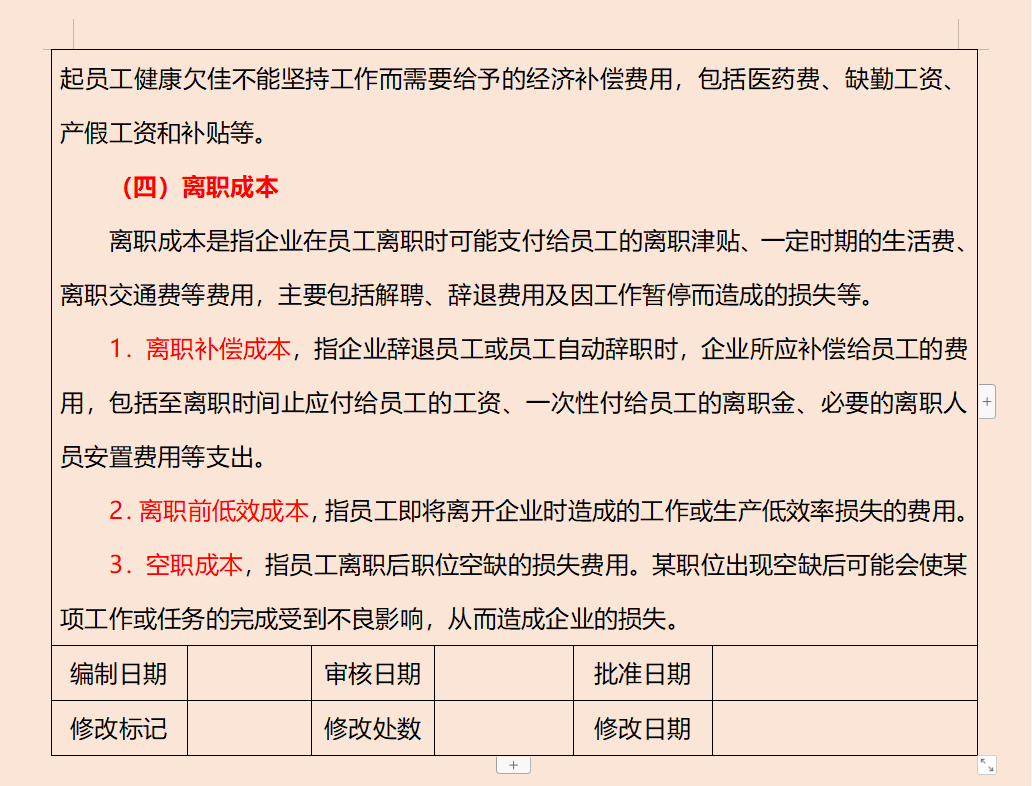 公司规模再小，成本也要有所管控，一套完美的成本管控制度很重要