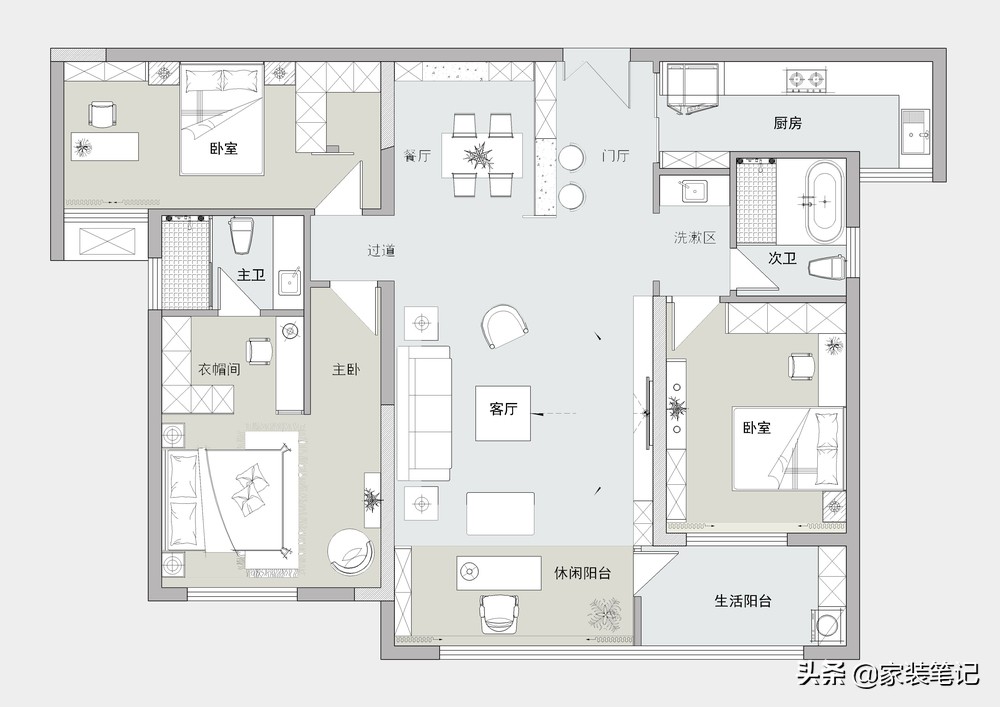 发现一对长沙夫妻新家，全屋现代感十足，藏不住的高级感，太美了