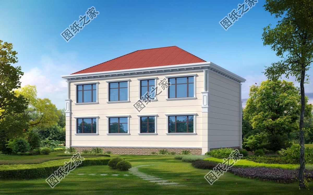 小二楼盖楼图片农村(农村温馨二层自建房 赤虎壹号