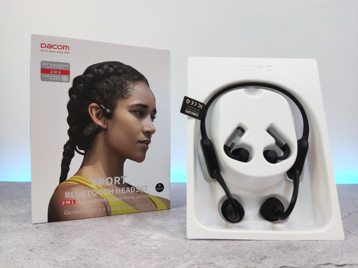 骨传导&动圈二合一，一副耳机两种享受，Dacom G100运动蓝牙耳机