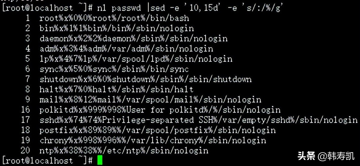 Linux命令之三剑客awk、sed、grep