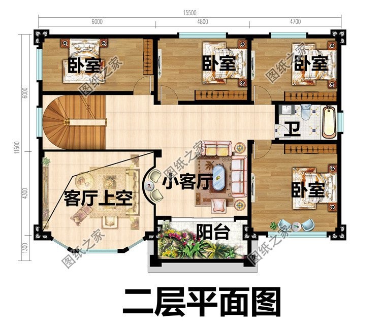 传统欧式自建别墅设计，复古大气，身临其境的感觉
