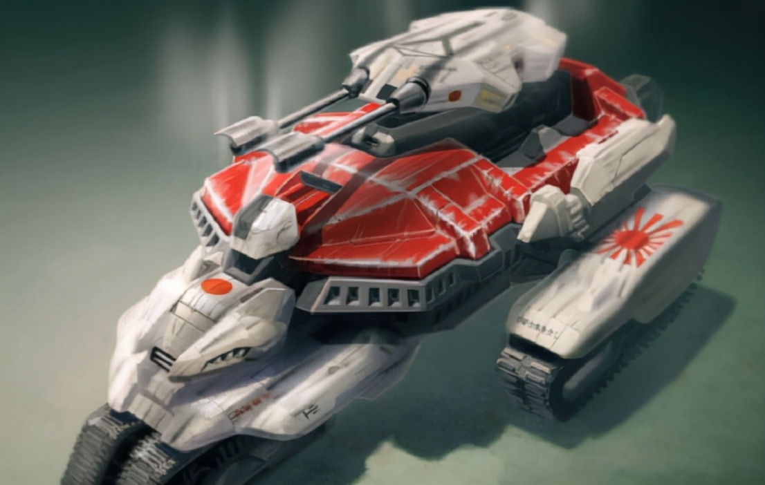 「游戏内外」可御可攻的尤物天狗，红警3单位原型（帝国坦克上）