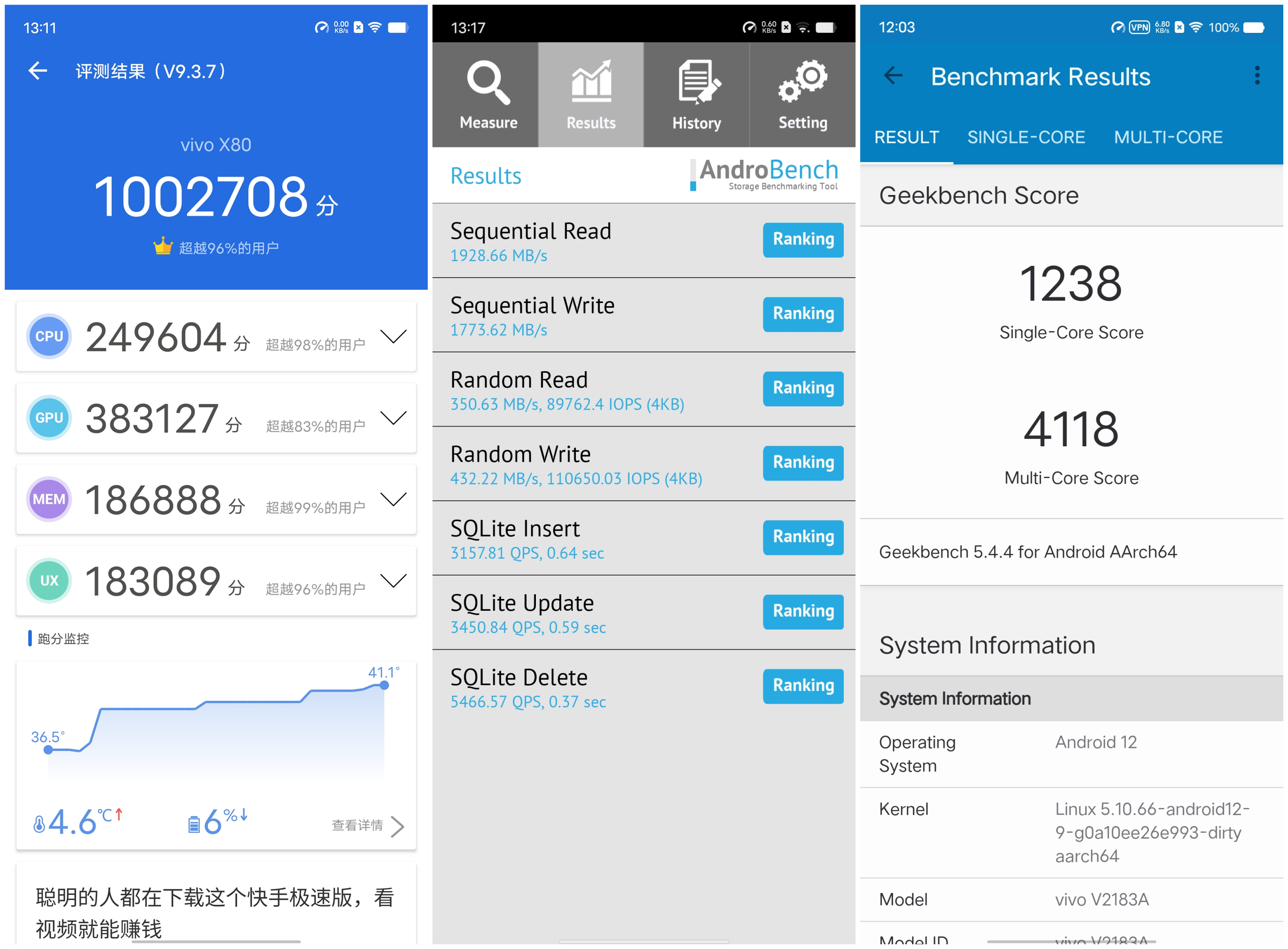 天下苦新骁龙8发热久矣，搭载联发科天玑9000的vivo X80表现如何