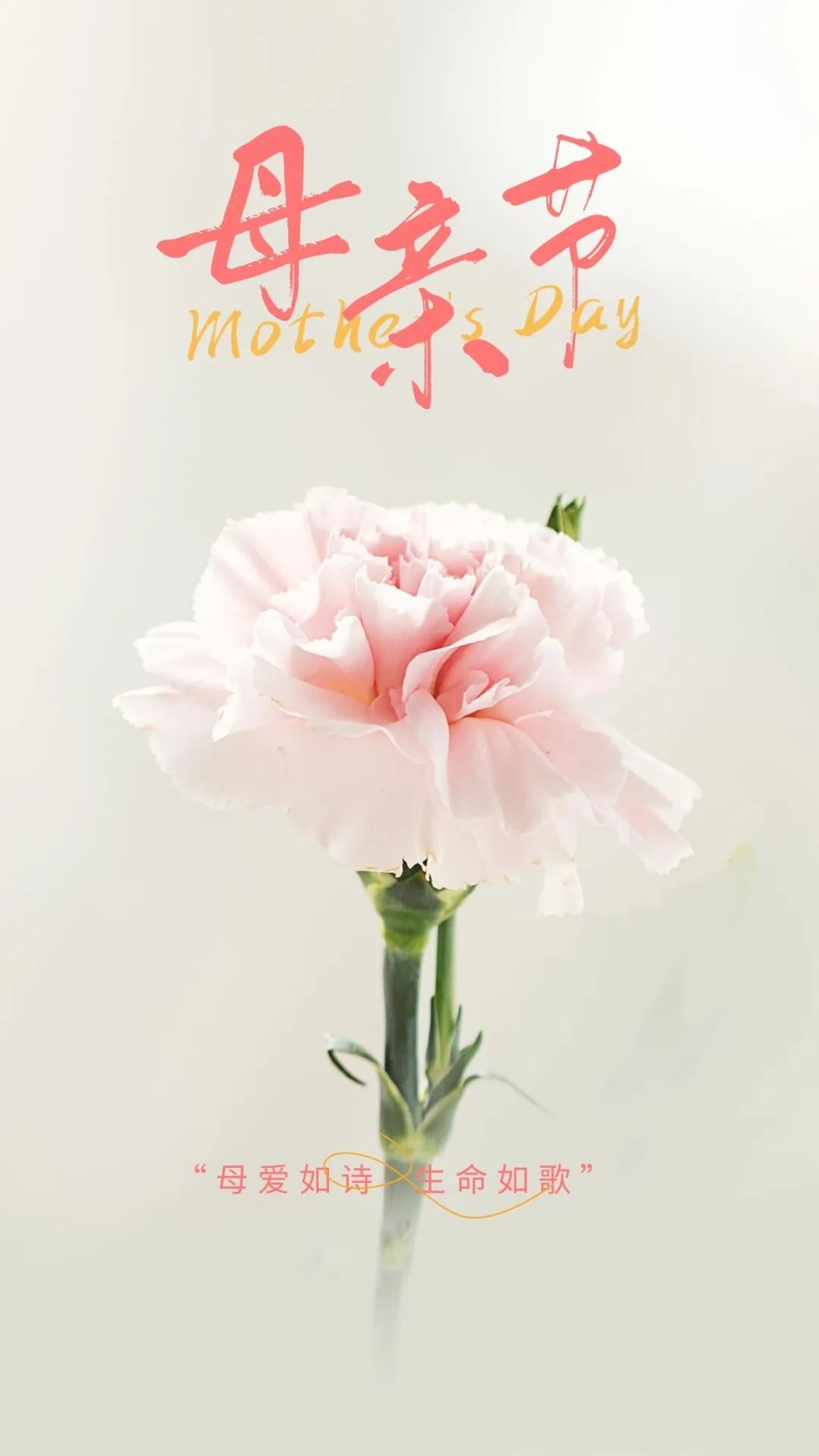 「2022.05.08」早安心语，母亲节正能量语录句子 祝福海报图片带字