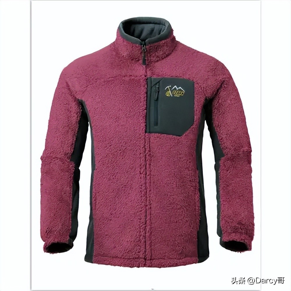 8,奥索卡ozark户外抓绒衣开衫摇粒绒
