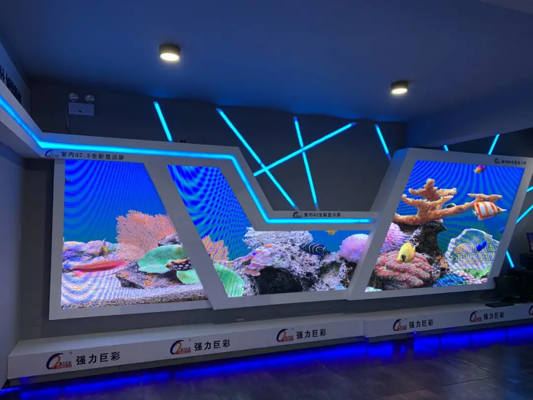 强力巨彩LED显示旗舰店遍布全国!天南地北,全线普及