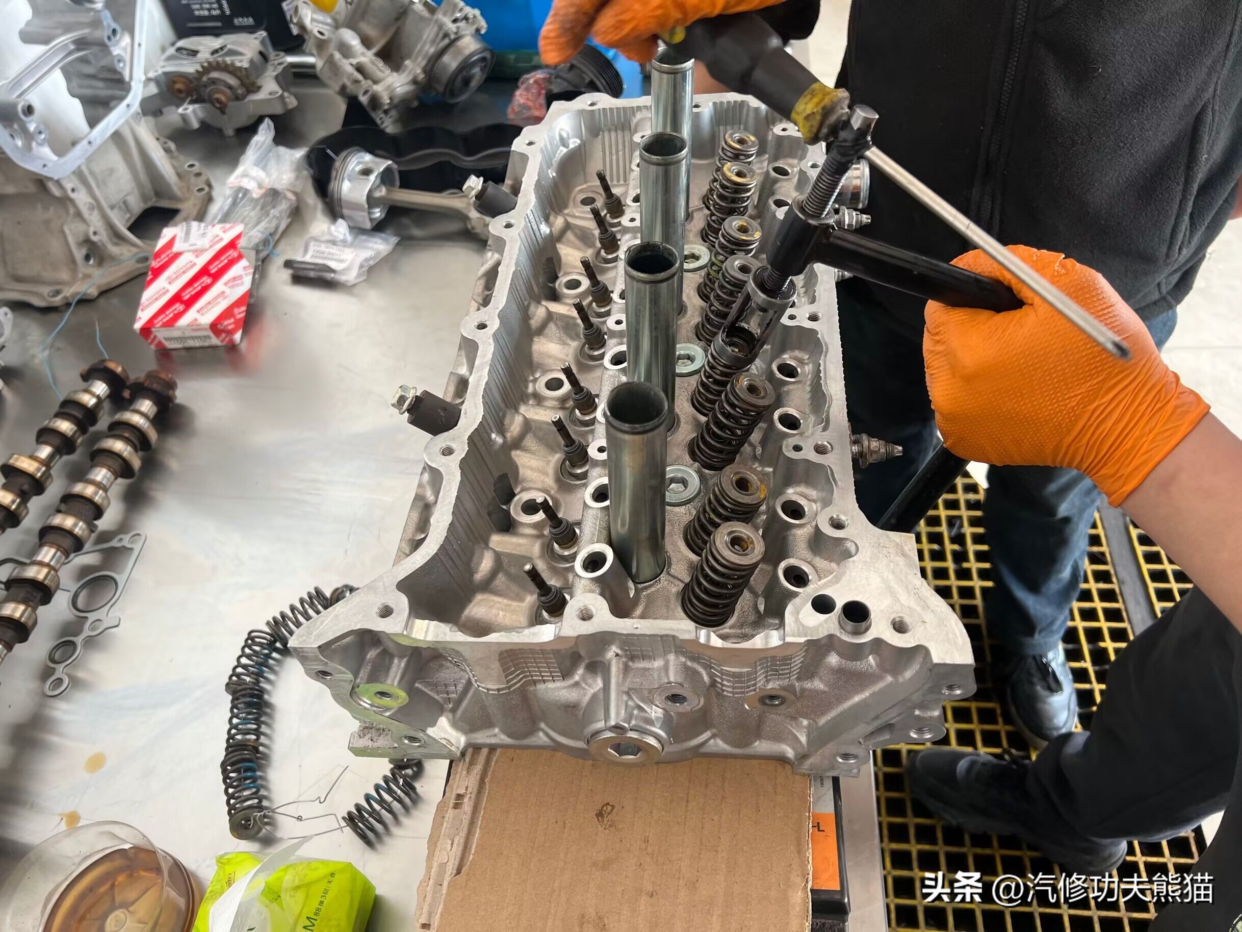 质量被神话的丰田照样烧机油,丰田汉兰达500公里一升机油怎么修 - 114