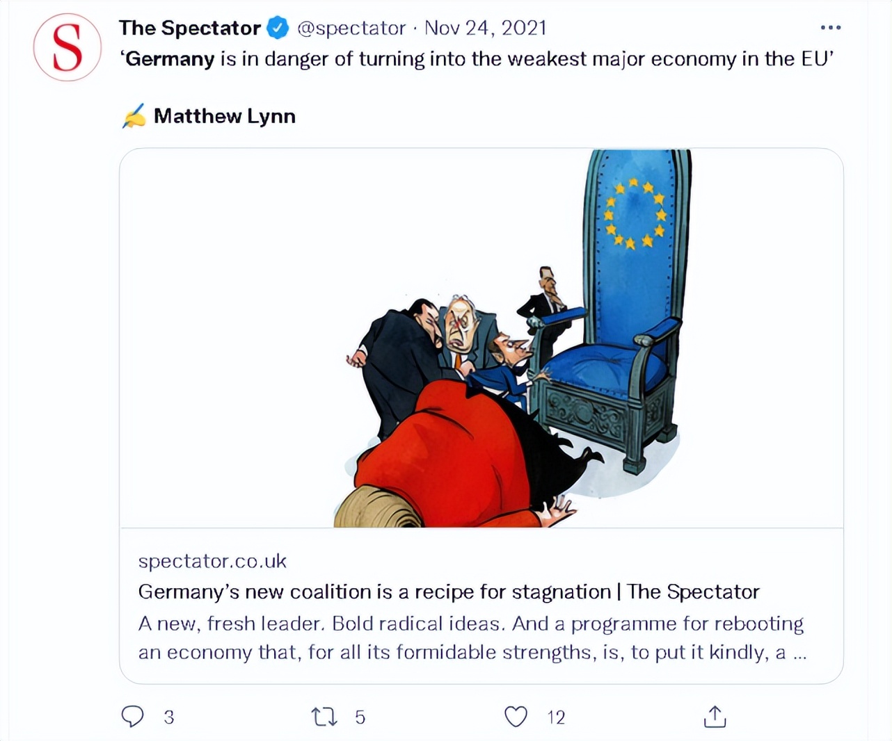 “德国也应该被制裁”？