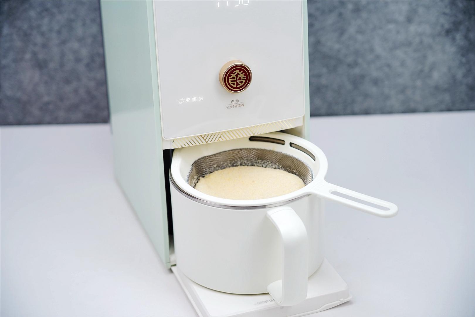 古法豆浆,制作豆腐脑,拥有九阳免手洗豆浆机k518,轻松搞定