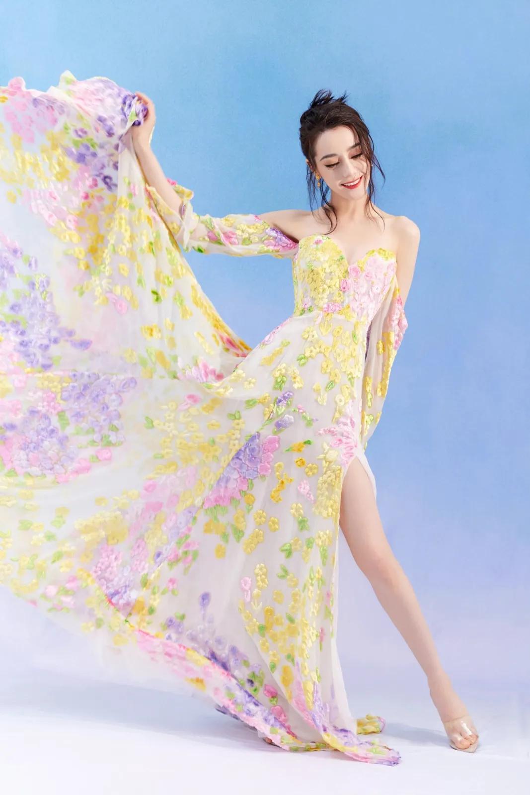 迪丽热巴 异域风情，妩媚动人