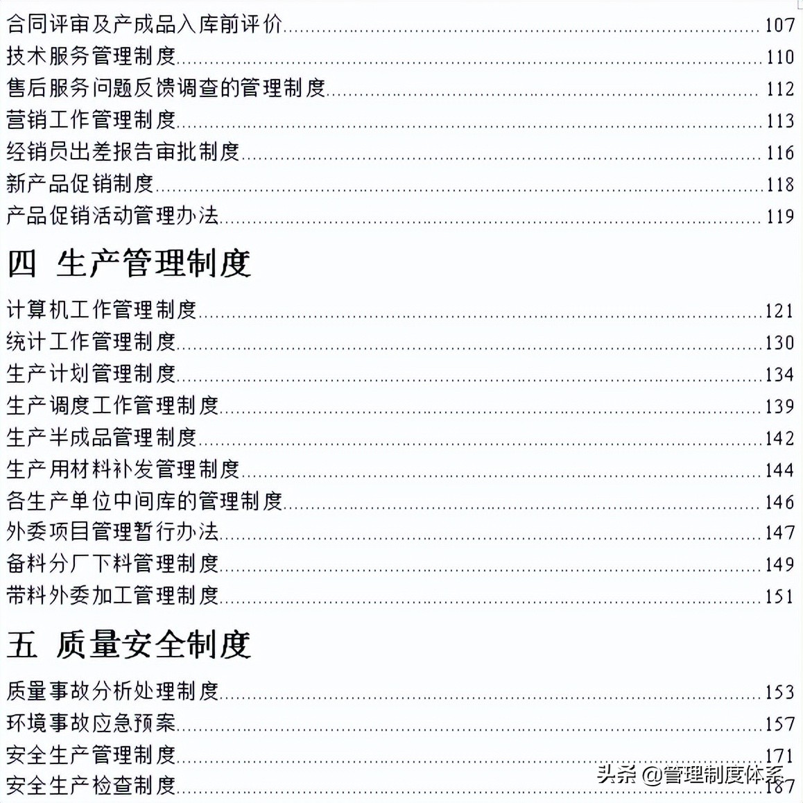 企业管理制度汇编（597页）