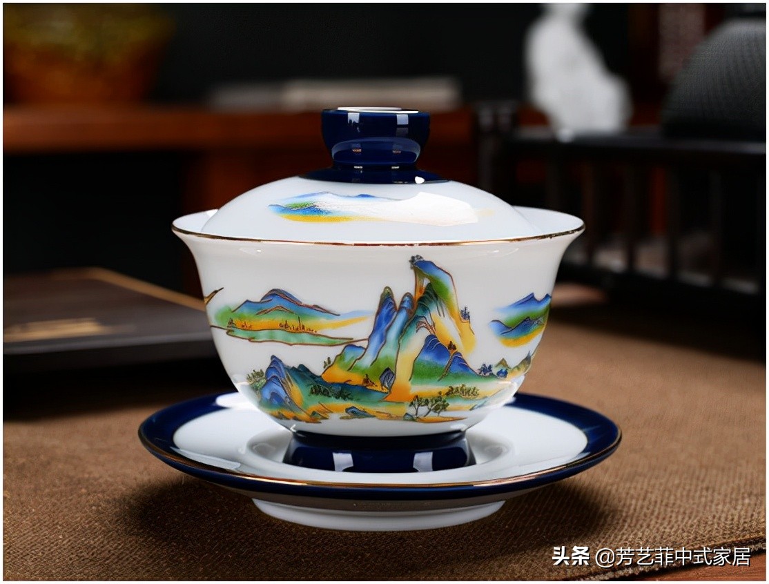 十套高颜值新中式茶具，一套比一套惊艳，送礼超有面
