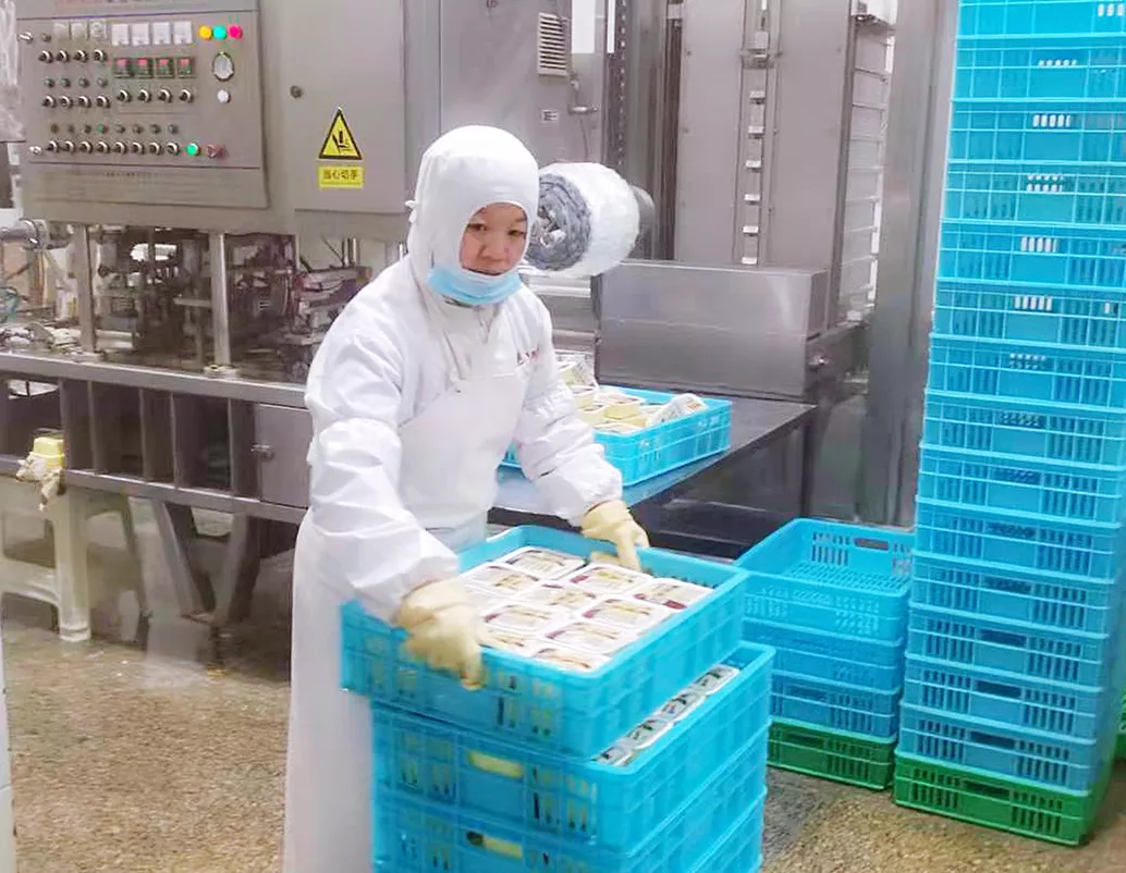 直击！这家豆腐工厂的春节前奏