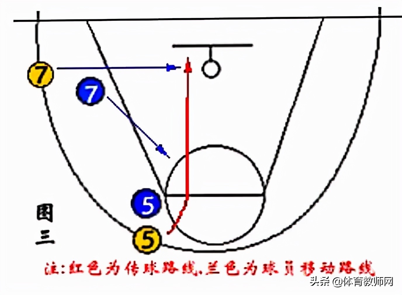 「篮球教学」篮球必备技战术图解