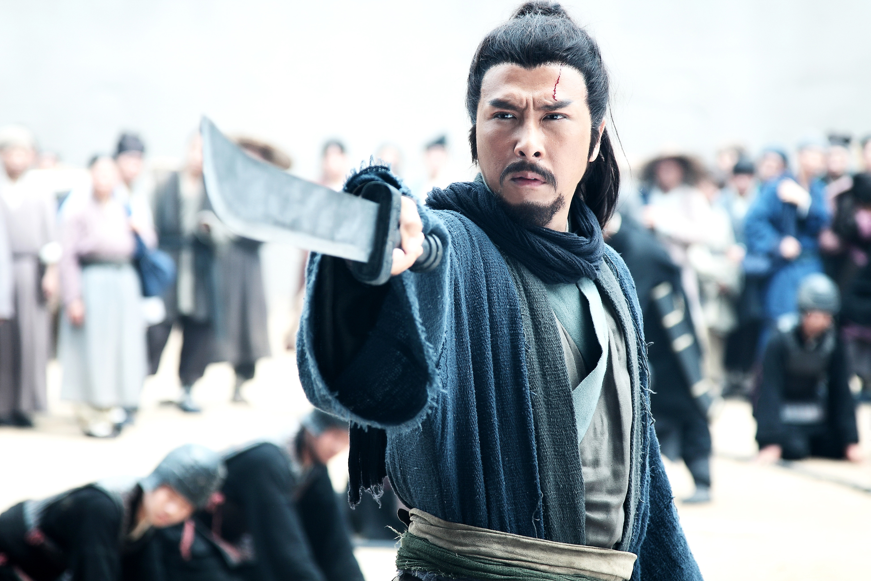 同样是演关公，把甄子丹于荣光陆树铭等5人放一起，差距就出来了