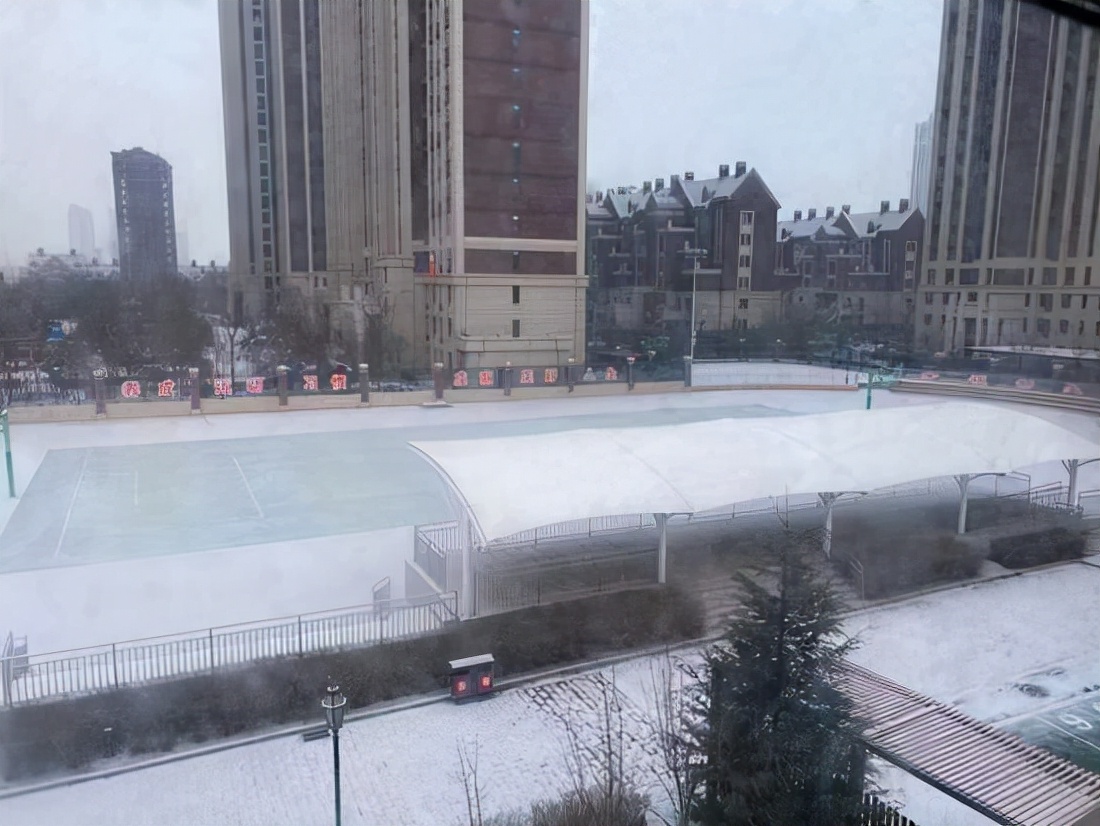 雪落校园，惊艳了冬天！快来欣赏正阳街小学校园雪景