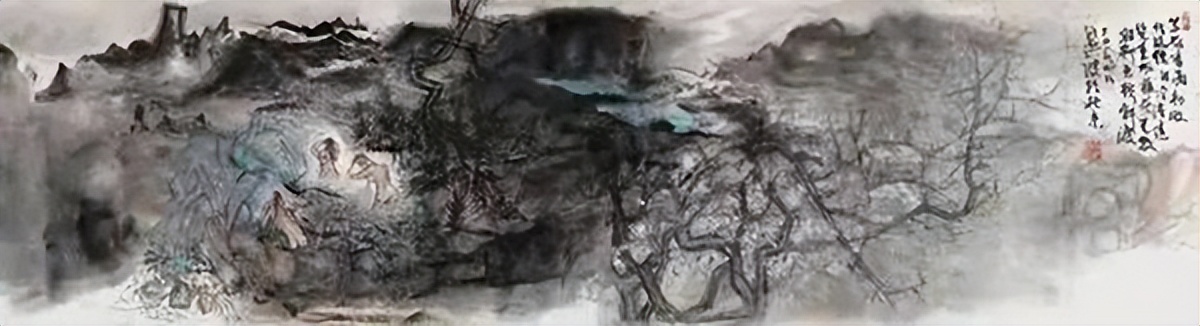 独特的笔墨山水艺术——画家包洪波