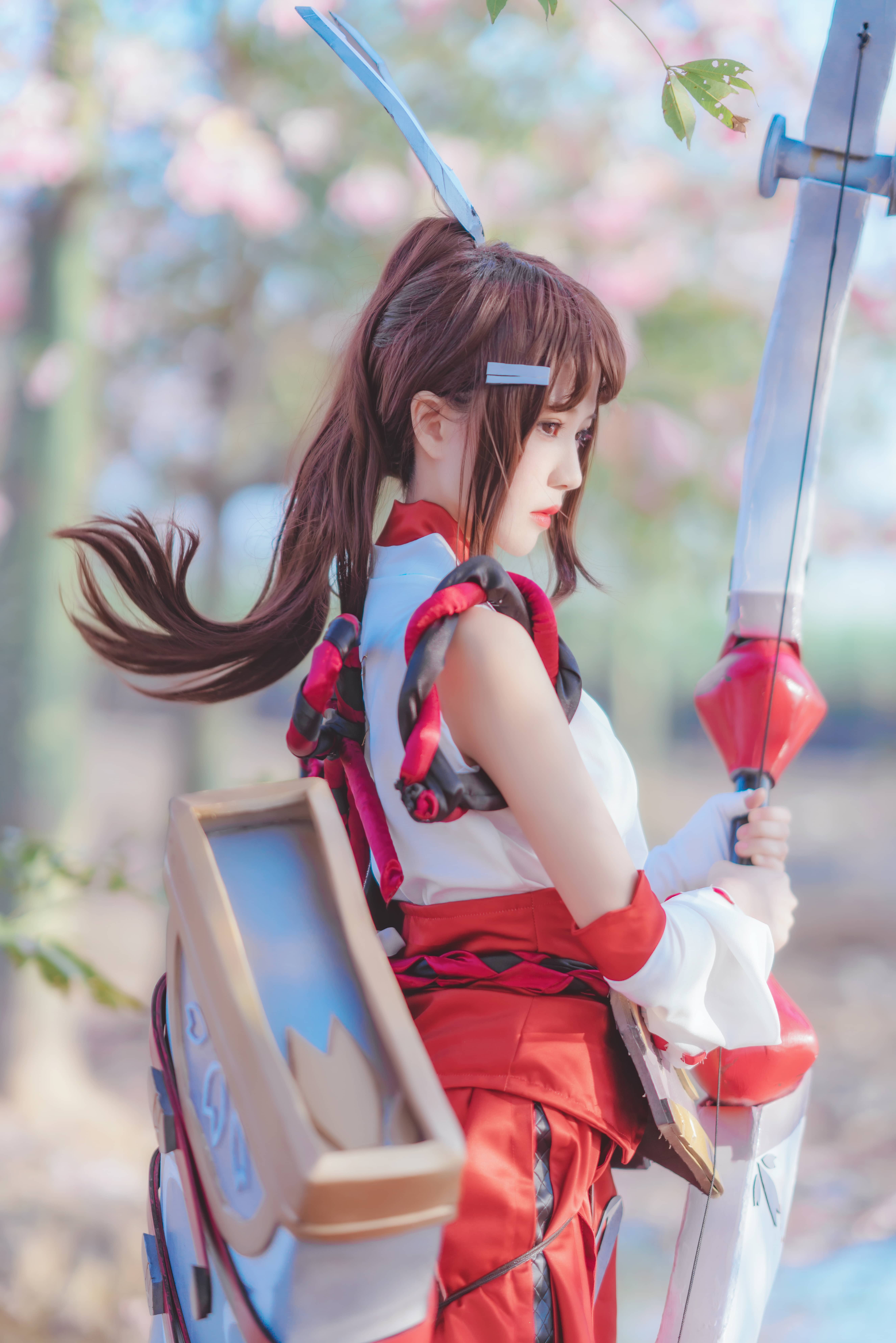 《王者荣耀》伽罗COS真人图（CN：桜桃喵）