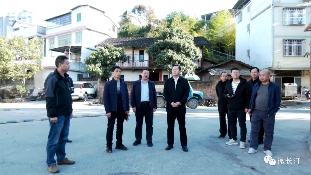 长汀县委主要领导调研督导“创建全国文明城市”工作
