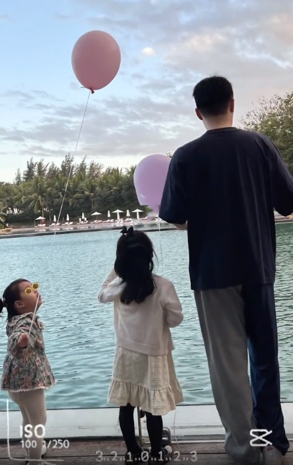 张子萱与老公高调放闪，陈赫当众上演捏脸杀，不惧争议越来越甜