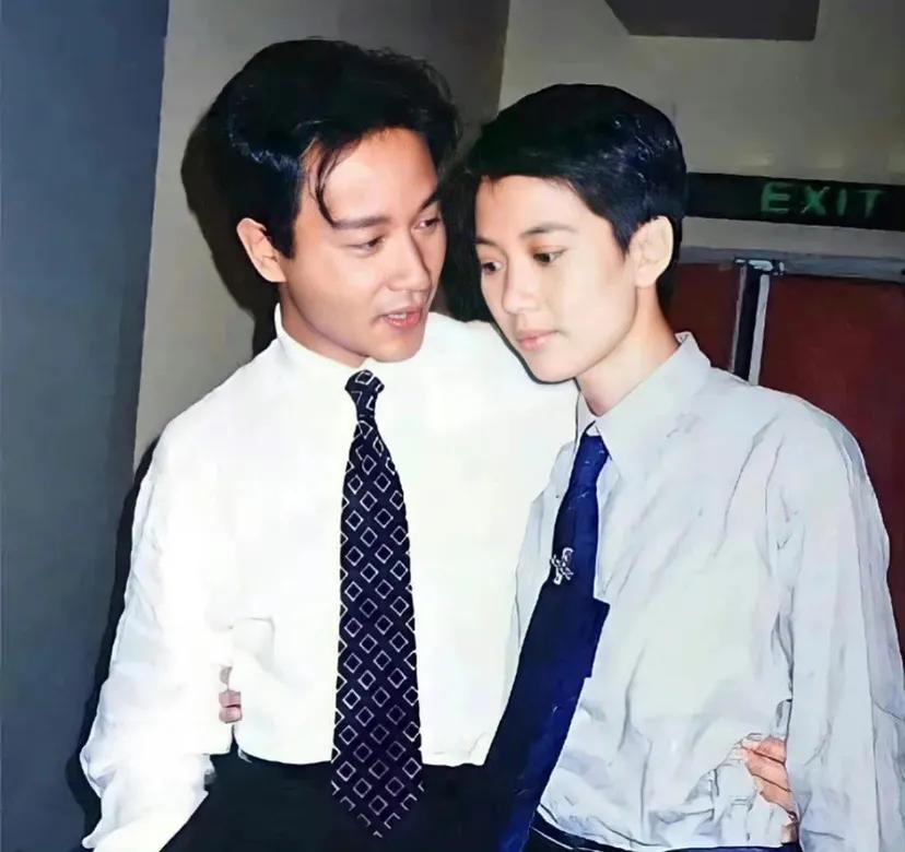 张国荣的一些合影