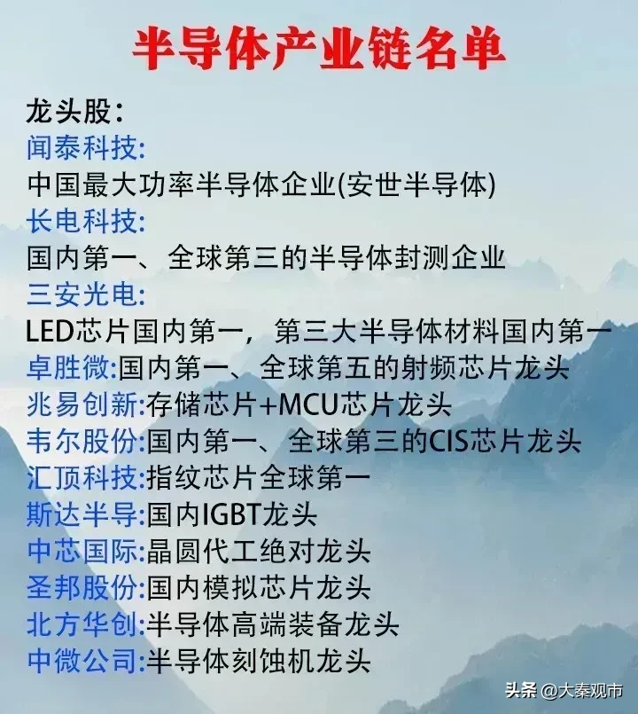 炒股就要炒龙头企业，花了3个小时