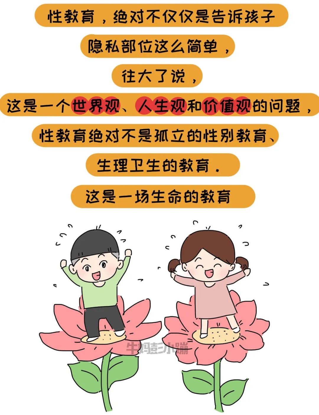 超全儿童性教育合集，记得收藏，提前做好准备