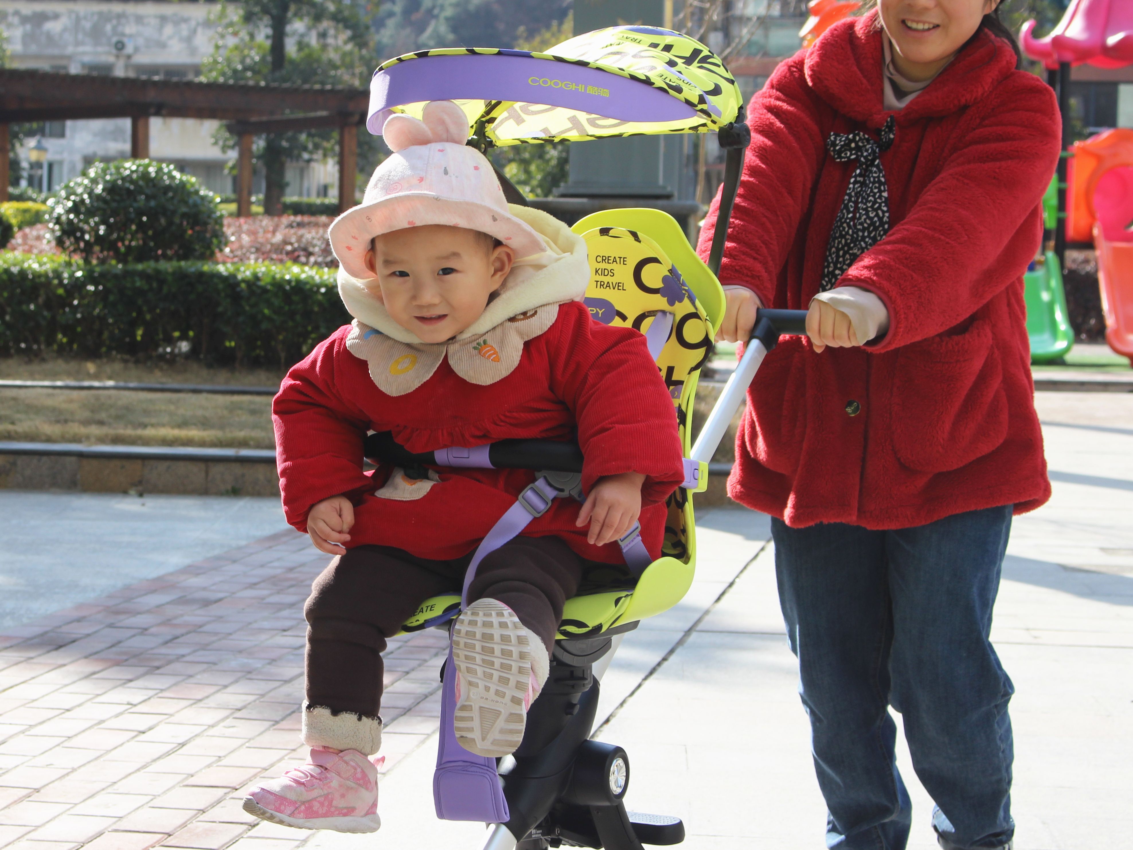 酷騎手推車(chē)：更高更穩(wěn)更輕便的溜娃神器