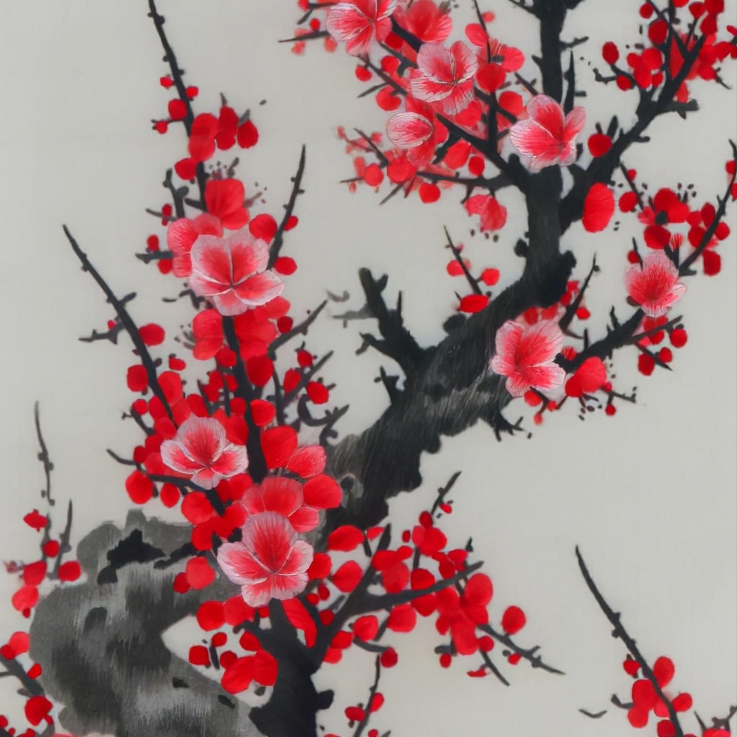 客厅沙发背景墙挂什么画好？吉祥花鸟锦簇繁华，平安家吉年年旺