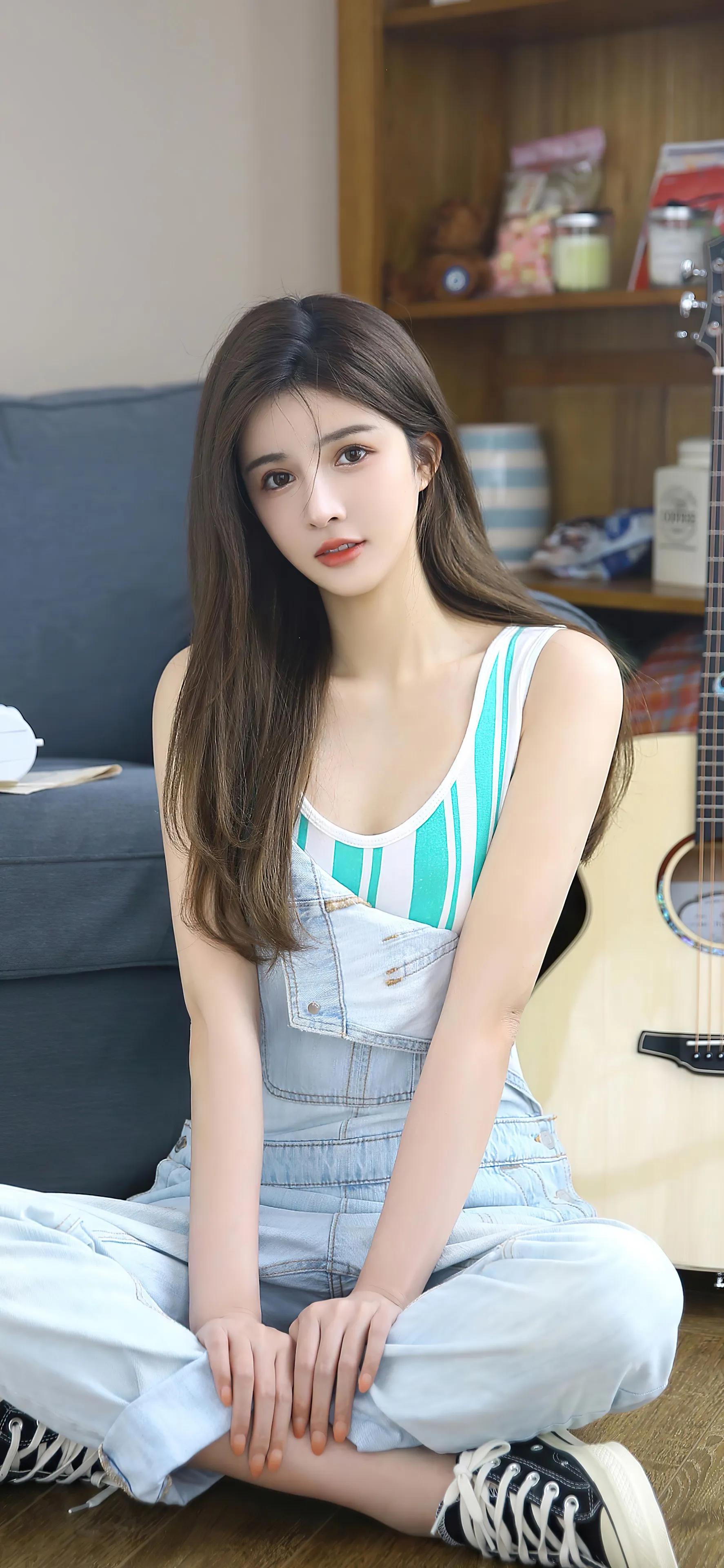 高清全面屏美女壁纸