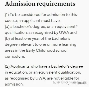 澳洲幼教-职业评估+各院校专业信息