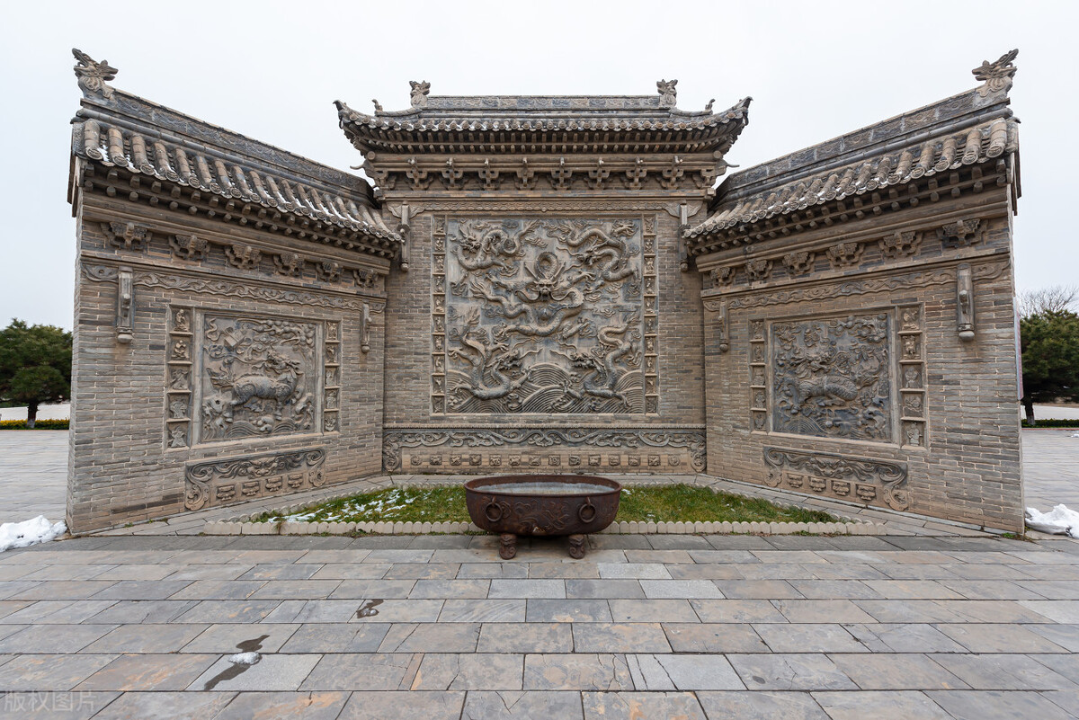 山西古建筑李家大院——晋商三大院之一