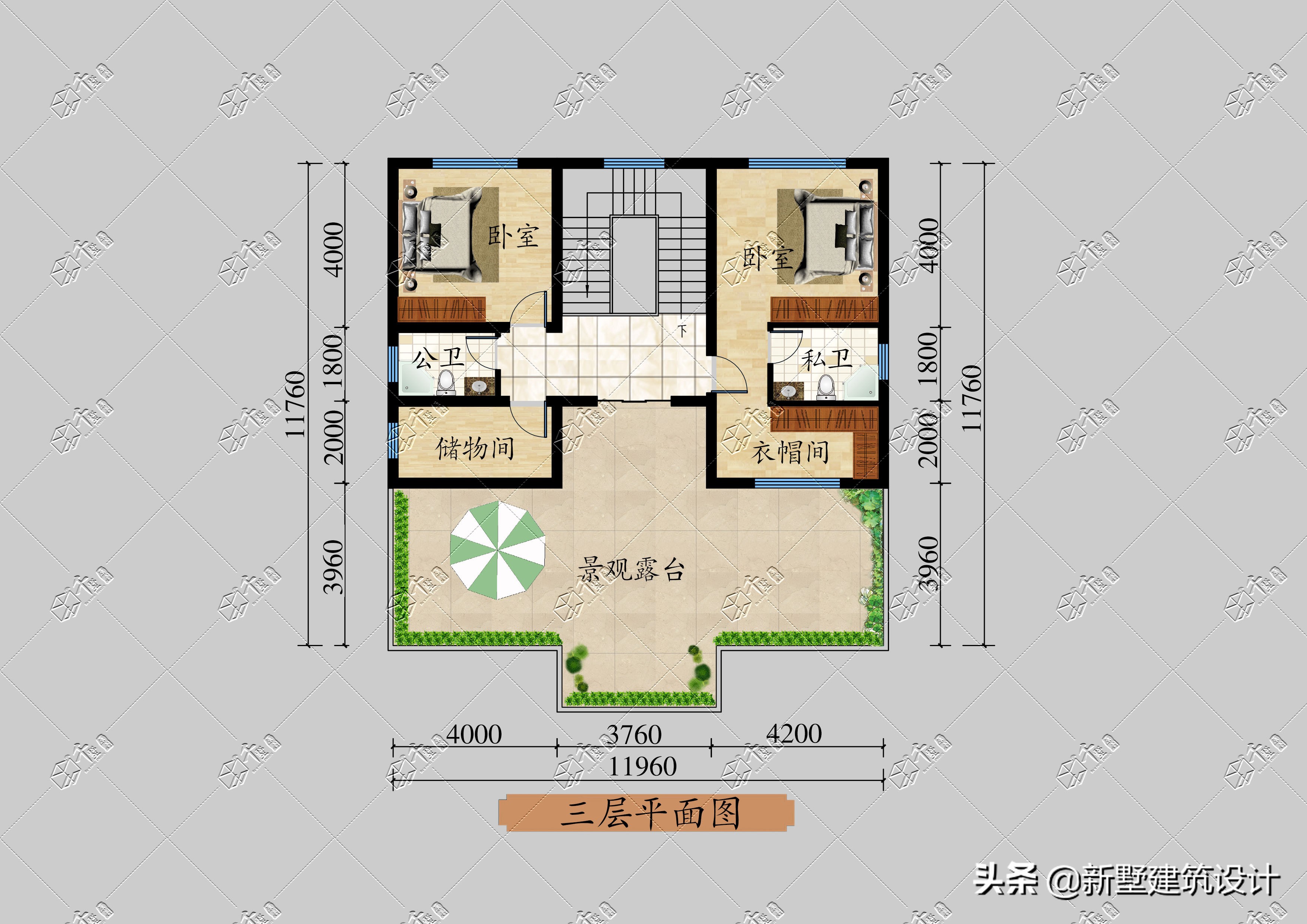 十款农村自建房带土灶间，带车库，储物间，来看看你到底喜欢哪款