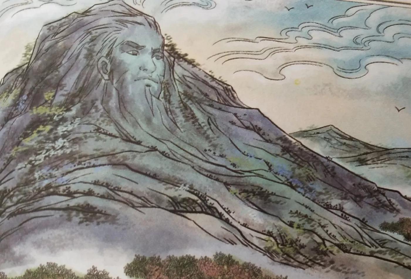 成语故事(第二集"夸父逐日")生动的故事和插图给孩子快收藏