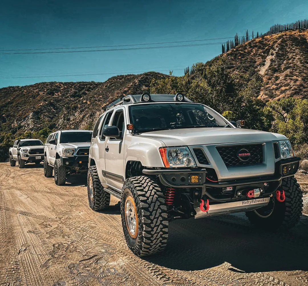 日产xterra美国玩家的岩石攀爬改装大家好今天要跟大家分享的是nissan